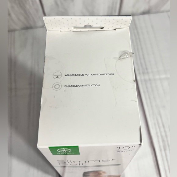 NWT-Gaiam Unisex Design Waist Trimmer Slimmer Belt Sweat Band - Picture 10 of 11